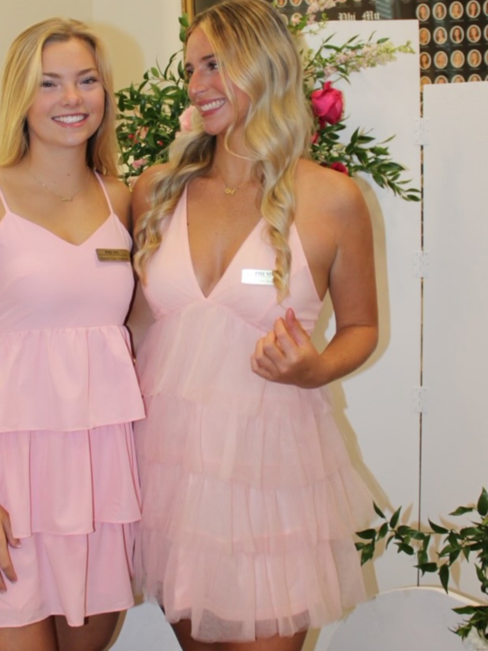 Hello Molly Blush Pink Tulle Mini Dress